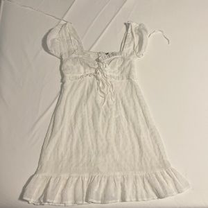 size S Lulu’s white mini dress